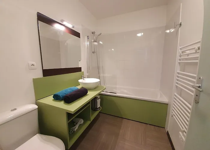 Le Blanc-martel - Piscine, Climatisation & Parking 아파트 그뢰오레방